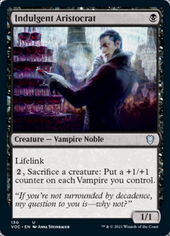 Indulgent Aristocrat [Innistrad: Crimson Vow Commander] | Impulse Games and Hobbies