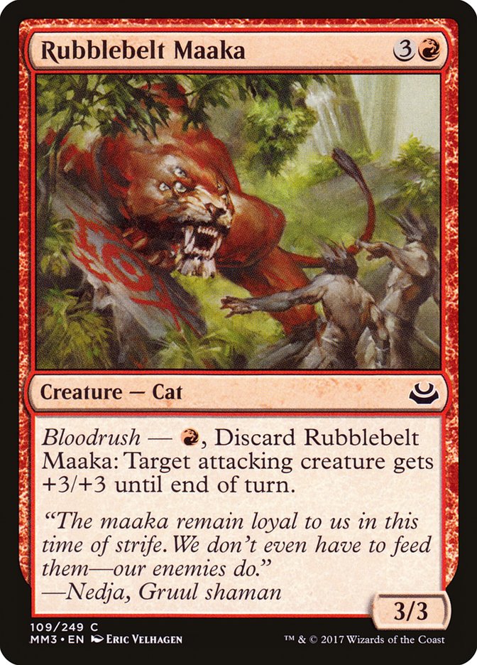 Rubblebelt Maaka [Modern Masters 2017] | Impulse Games and Hobbies