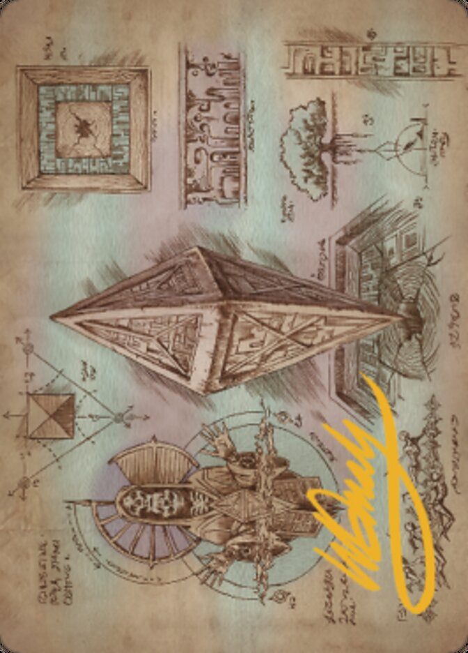 Keening Stone Art Card (Gold-Stamped Signature) [The Brothers' War Art Series] | Impulse Games and Hobbies