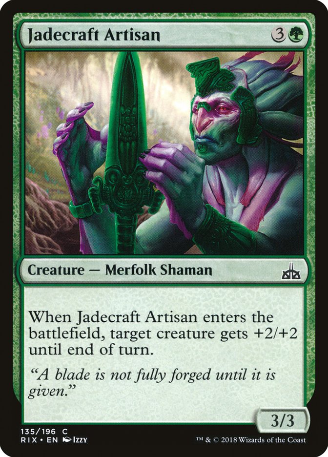 Jadecraft Artisan [Rivals of Ixalan] | Impulse Games and Hobbies