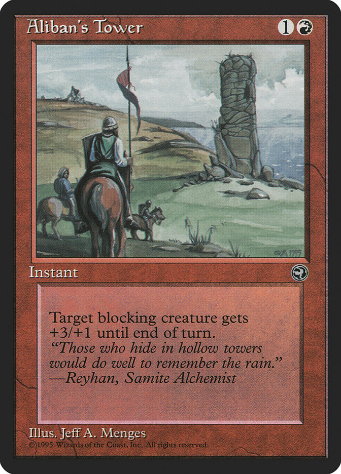 Aliban's Tower (Reyhan Flavor Text) [Homelands] | Impulse Games and Hobbies