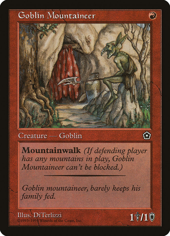 Goblin Mountaineer [Portal Second Age] | Impulse Games and Hobbies