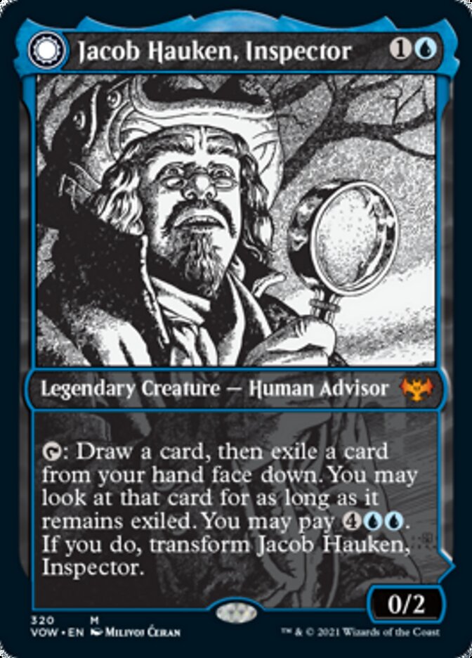 Jacob Hauken, Inspector // Hauken's Insight (Showcase Eternal Night) [Innistrad: Crimson Vow] | Impulse Games and Hobbies