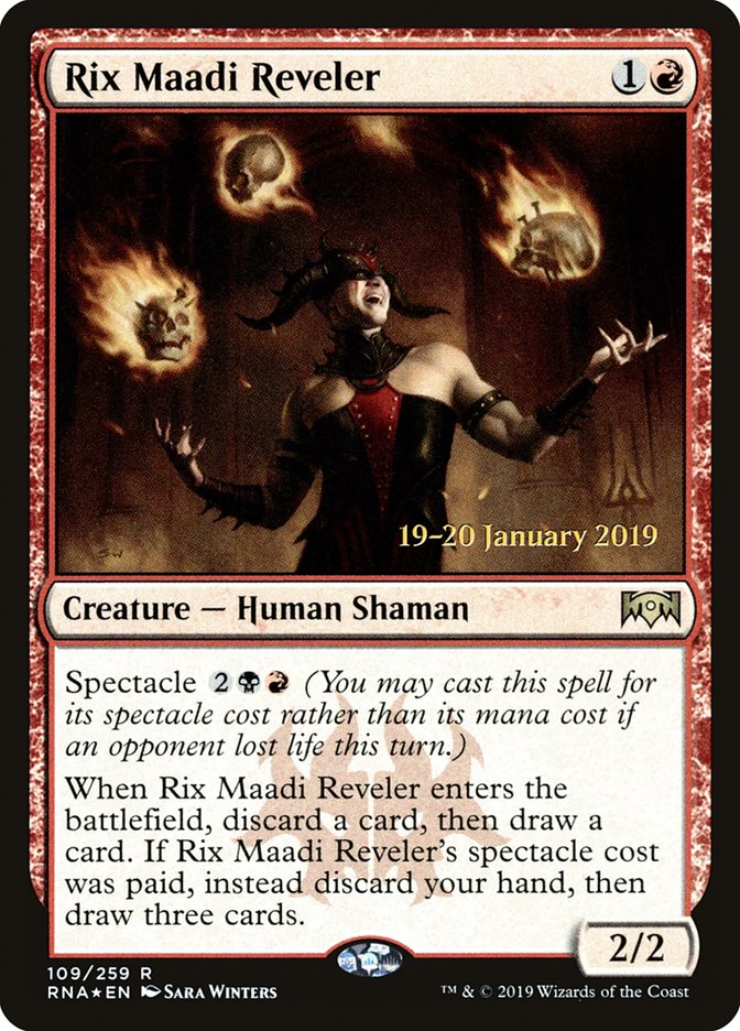 Rix Maadi Reveler [Ravnica Allegiance Prerelease Promos] | Impulse Games and Hobbies