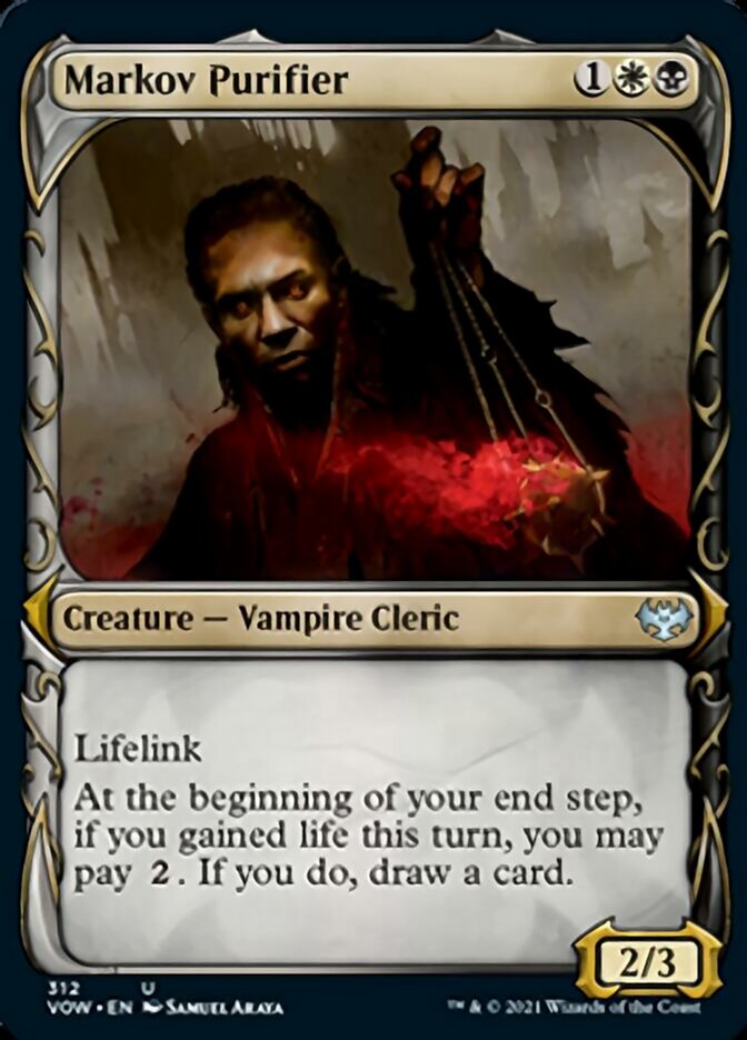 Markov Purifier (Showcase Fang Frame) [Innistrad: Crimson Vow] | Impulse Games and Hobbies