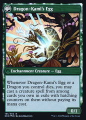 The Dragon-Kami Reborn // Dragon-Kami's Egg [Kamigawa: Neon Dynasty Prerelease Promos] | Impulse Games and Hobbies