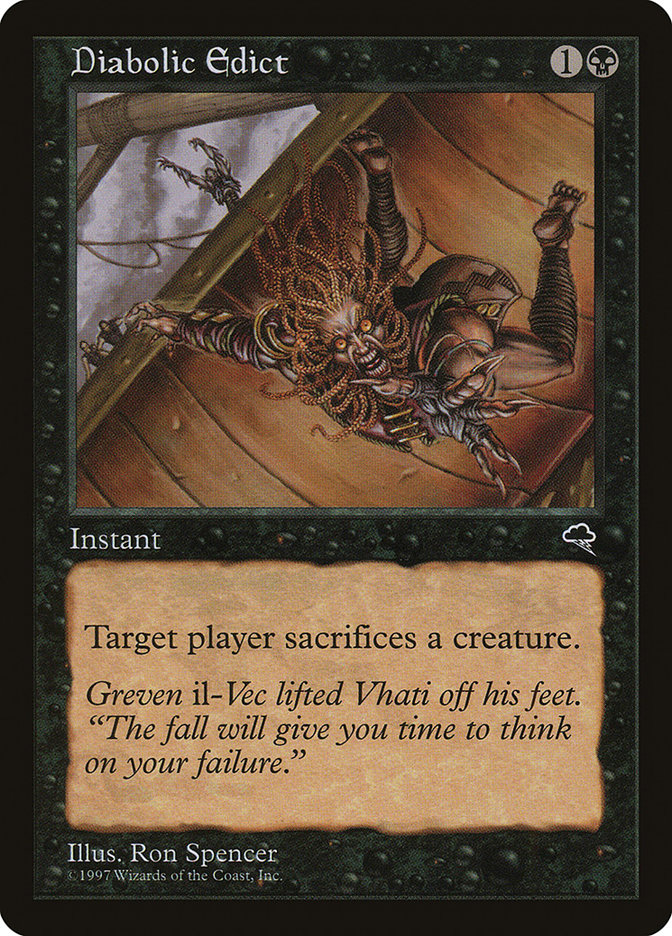 Diabolic Edict [Tempest] | Impulse Games and Hobbies