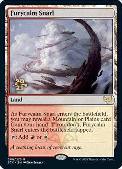 Furycalm Snarl [Strixhaven: School of Mages Prerelease Promos] | Impulse Games and Hobbies