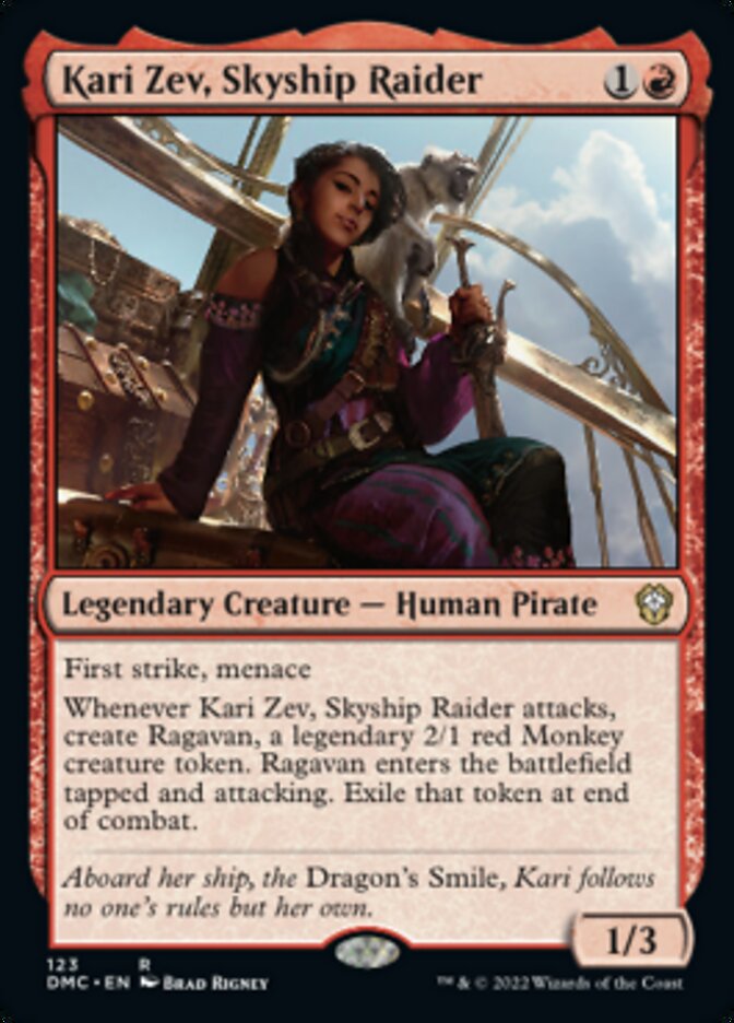 Kari Zev, Skyship Raider [Dominaria United Commander] | Impulse Games and Hobbies