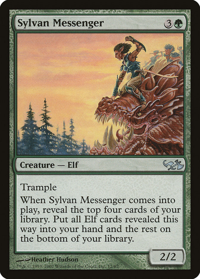 Sylvan Messenger [Duel Decks: Elves vs. Goblins] | Impulse Games and Hobbies