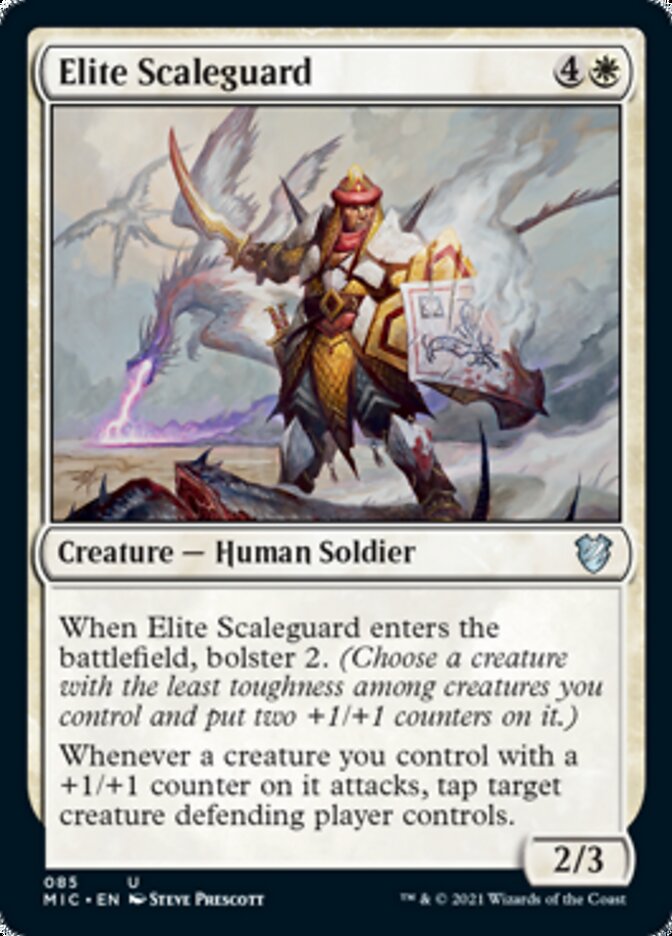 Elite Scaleguard [Innistrad: Midnight Hunt Commander] | Impulse Games and Hobbies