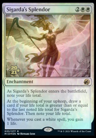 Sigarda's Splendor [Innistrad: Midnight Hunt Prerelease Promos] | Impulse Games and Hobbies