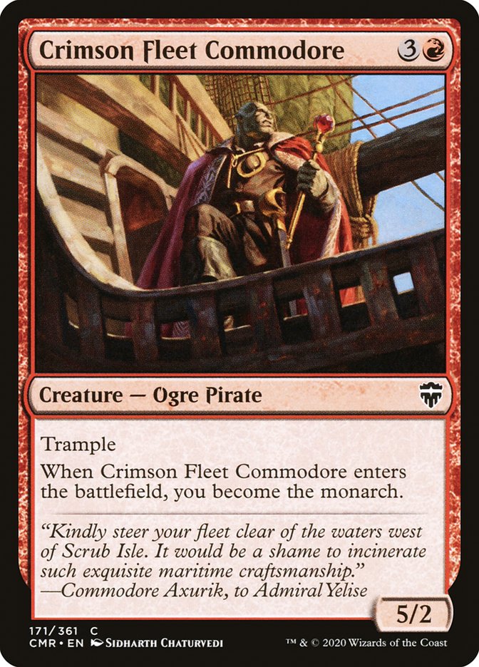 Crimson Fleet Commodore [Commander Legends] | Impulse Games and Hobbies