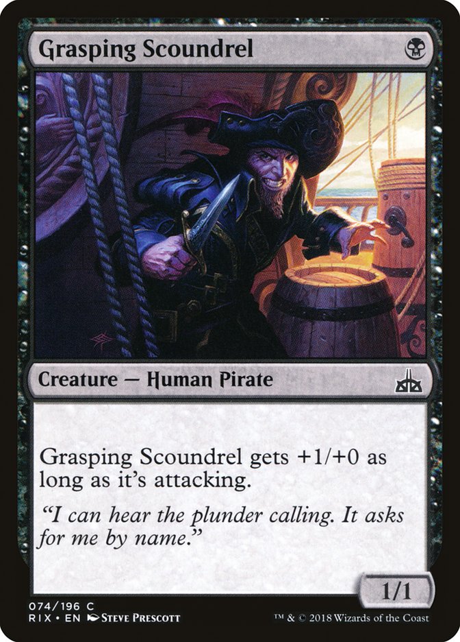 Grasping Scoundrel [Rivals of Ixalan] | Impulse Games and Hobbies