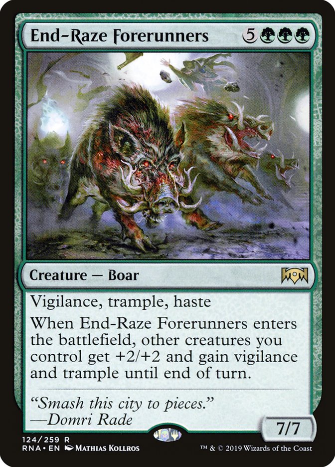 End-Raze Forerunners [Ravnica Allegiance] | Impulse Games and Hobbies