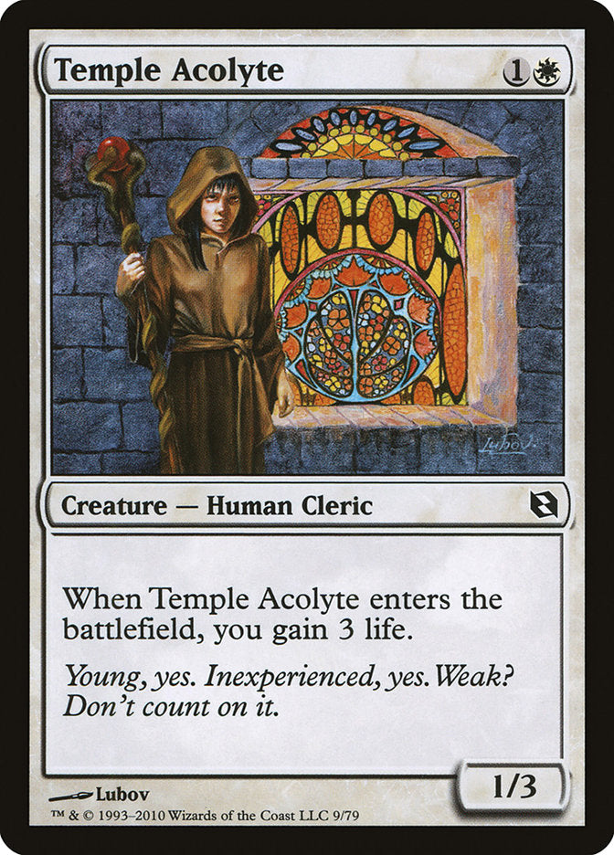 Temple Acolyte [Duel Decks: Elspeth vs. Tezzeret] | Impulse Games and Hobbies