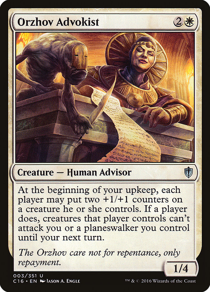 Orzhov Advokist [Commander 2016] | Impulse Games and Hobbies