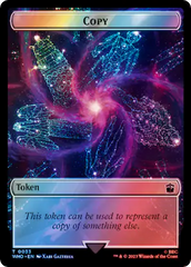 Copy // Beast Double-Sided Token (Surge Foil) [Doctor Who Tokens] | Impulse Games and Hobbies