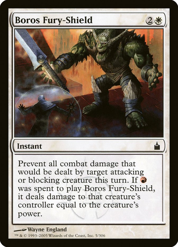 Boros Fury-Shield [Ravnica: City of Guilds] | Impulse Games and Hobbies