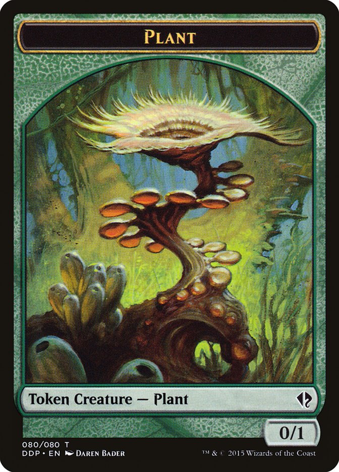 Plant Token [Duel Decks: Zendikar vs. Eldrazi] | Impulse Games and Hobbies