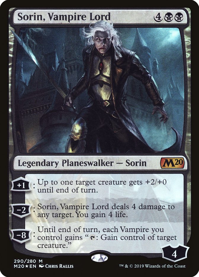 Sorin, Vampire Lord [Core Set 2020] | Impulse Games and Hobbies