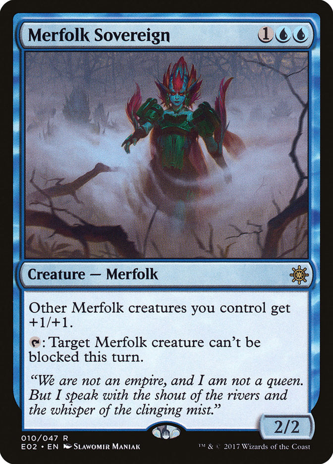 Merfolk Sovereign [Explorers of Ixalan] | Impulse Games and Hobbies