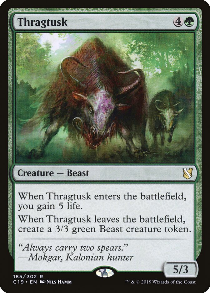 Thragtusk [Commander 2019] | Impulse Games and Hobbies