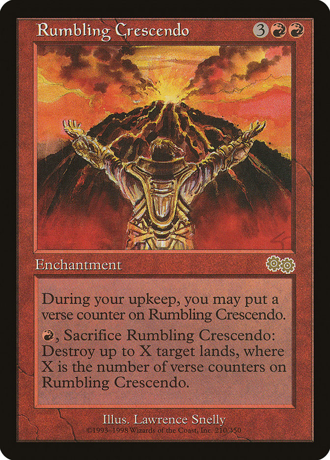 Rumbling Crescendo [Urza's Saga] | Impulse Games and Hobbies