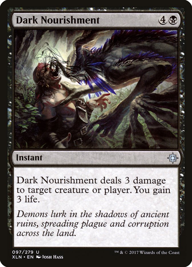 Dark Nourishment [Ixalan] | Impulse Games and Hobbies