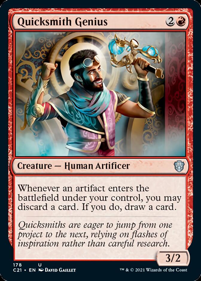 Quicksmith Genius [Commander 2021] | Impulse Games and Hobbies