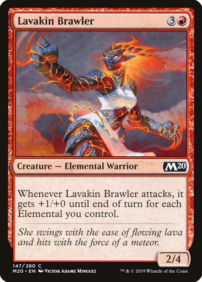 Lavakin Brawler [Core Set 2020] | Impulse Games and Hobbies