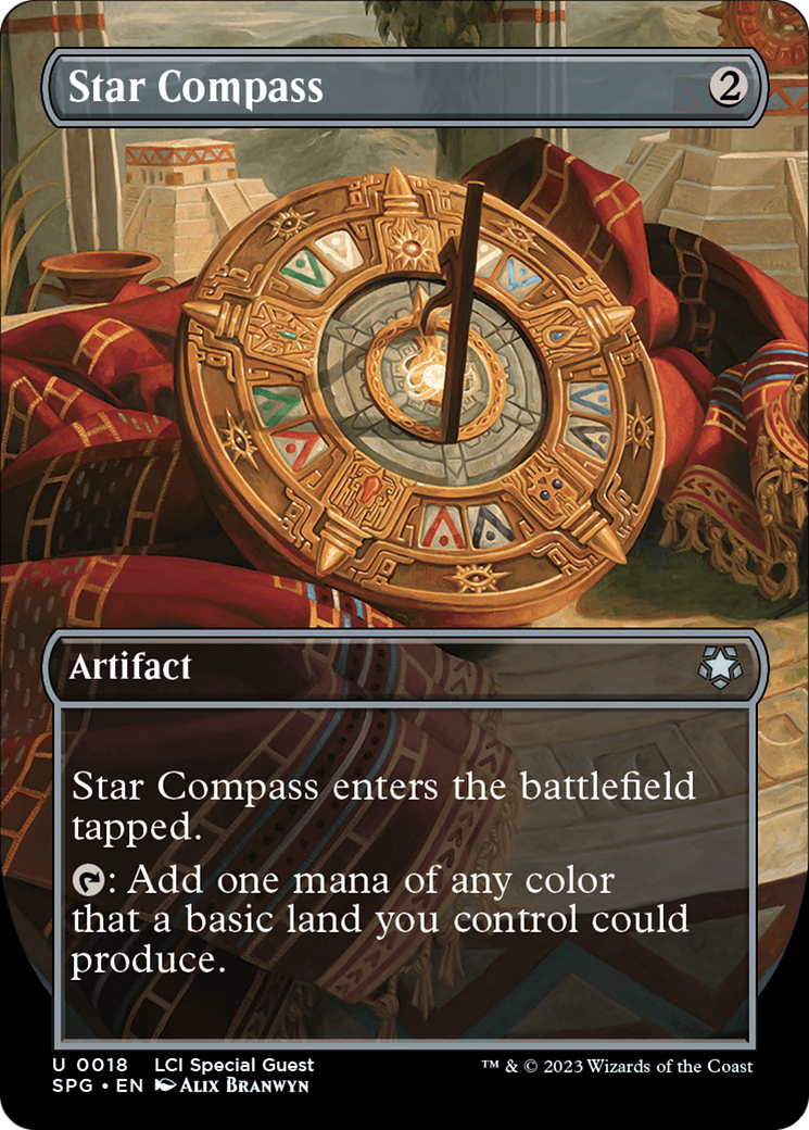 Star Compass (Borderless) [The Lost Caverns of Ixalan Special Guests] | Impulse Games and Hobbies