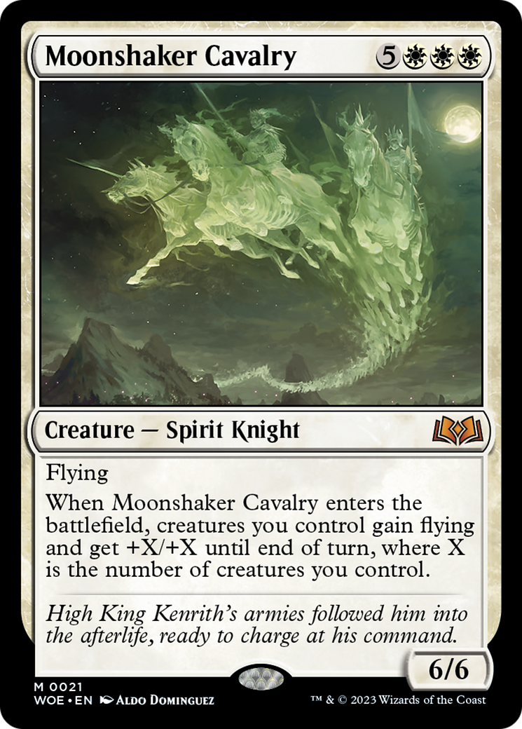 Moonshaker Cavalry [Wilds of Eldraine] | Impulse Games and Hobbies