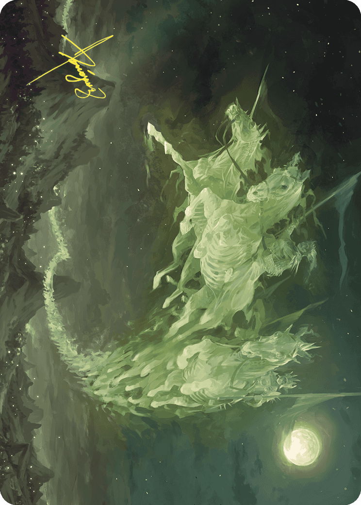 Moonshaker Cavalry Art Card (Gold-Stamped Signature) [Wilds of Eldraine Art Series] | Impulse Games and Hobbies