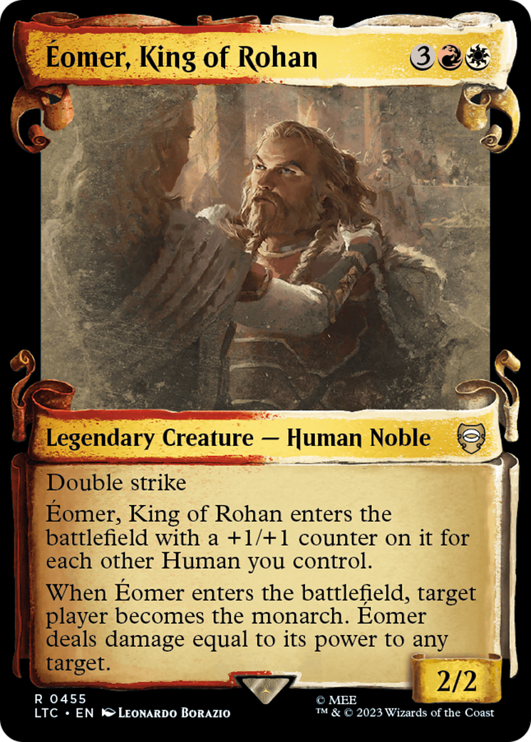 Eomer, King of Rohan [The Lord of the Rings: Tales of Middle-Earth Commander Showcase Scrolls] | Impulse Games and Hobbies