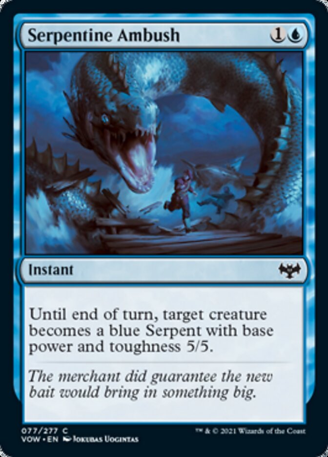 Serpentine Ambush [Innistrad: Crimson Vow] | Impulse Games and Hobbies