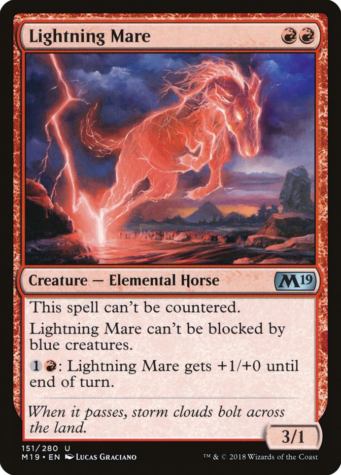 Lightning Mare [Core Set 2019] | Impulse Games and Hobbies