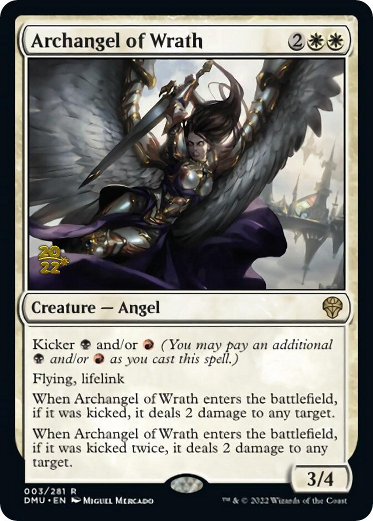 Archangel of Wrath [Dominaria United Prerelease Promos] | Impulse Games and Hobbies