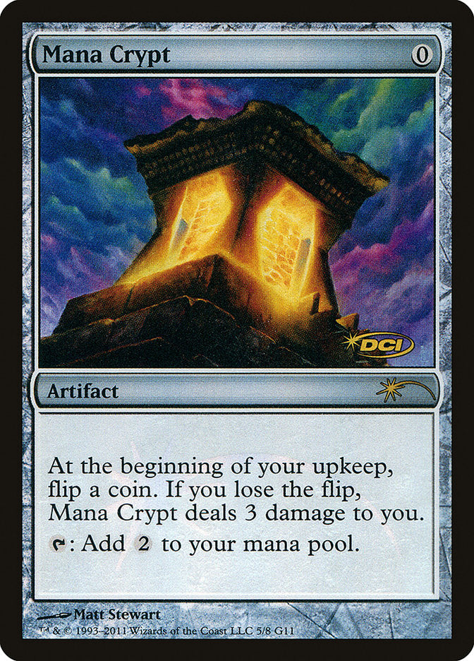 Mana Crypt [Judge Gift Cards 2011] | Impulse Games and Hobbies