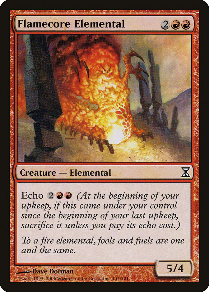 Flamecore Elemental [Time Spiral] | Impulse Games and Hobbies