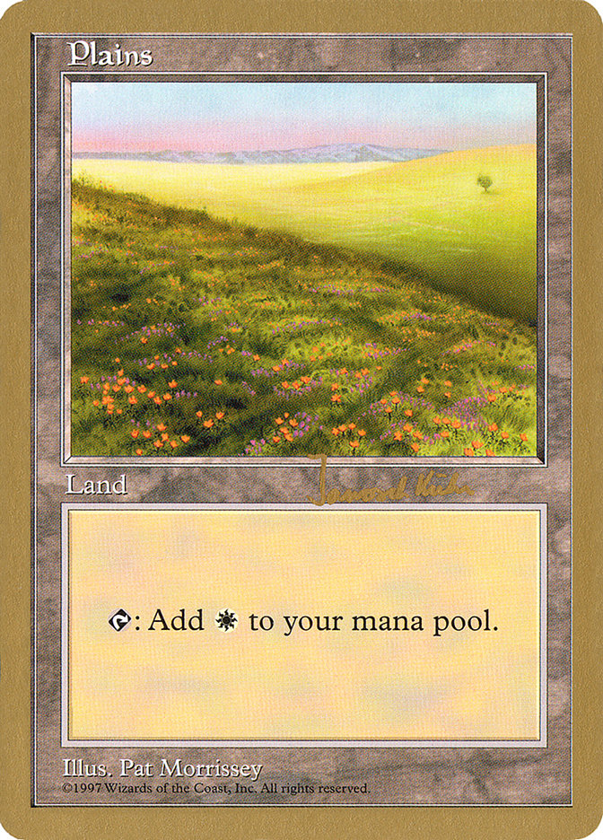 Plains (jk431) (Janosch Kuhn) [World Championship Decks 1997] | Impulse Games and Hobbies