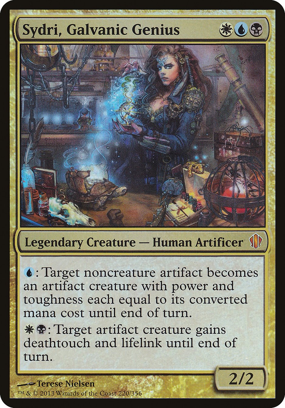 Sydri, Galvanic Genius (Oversized) [Commander 2013 Oversized] | Impulse Games and Hobbies