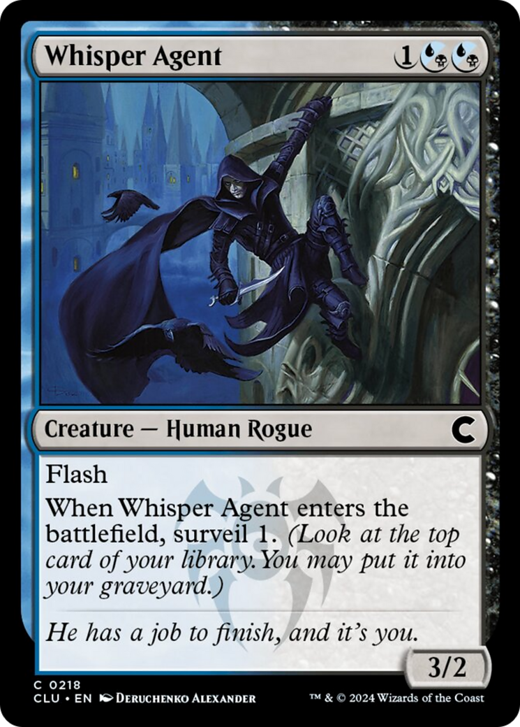 Whisper Agent [Ravnica: Clue Edition] | Impulse Games and Hobbies