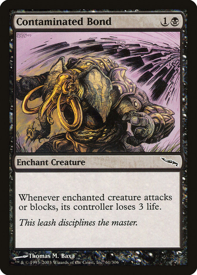 Contaminated Bond [Mirrodin] | Impulse Games and Hobbies