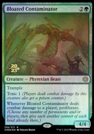 Bloated Contaminator [Phyrexia: All Will Be One Prerelease Promos] | Impulse Games and Hobbies