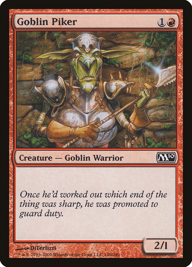 Goblin Piker [Magic 2010] | Impulse Games and Hobbies