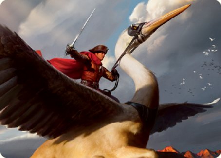 Rem Karolus, Stalwart Slayer Art Card [Innistrad: Midnight Hunt Art Series] | Impulse Games and Hobbies