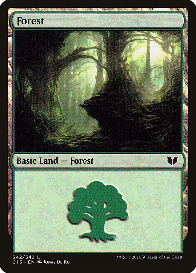 Forest (342) [Commander 2015] | Impulse Games and Hobbies