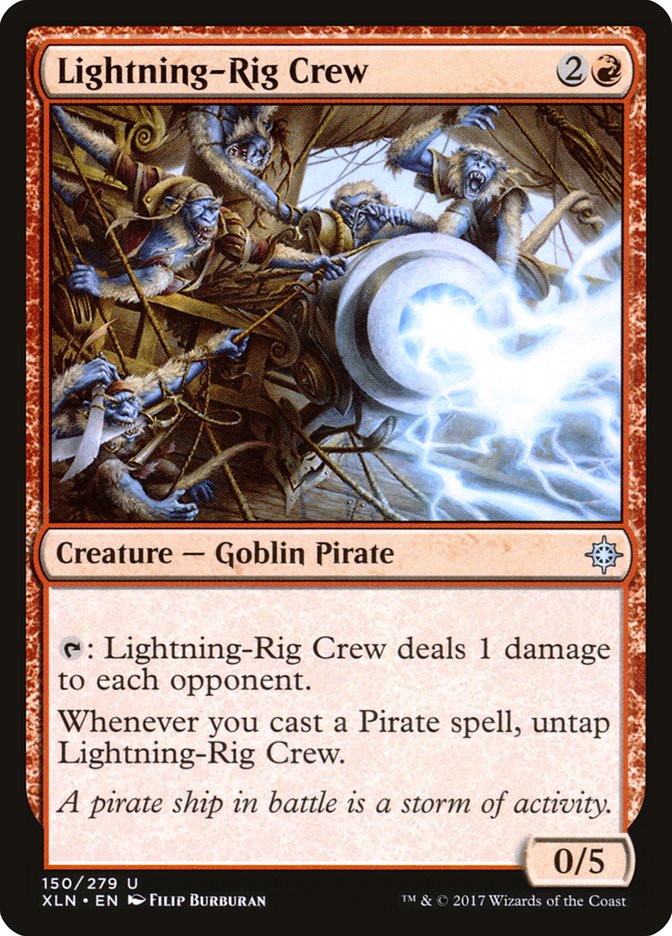 Lightning-Rig Crew [Ixalan] | Impulse Games and Hobbies