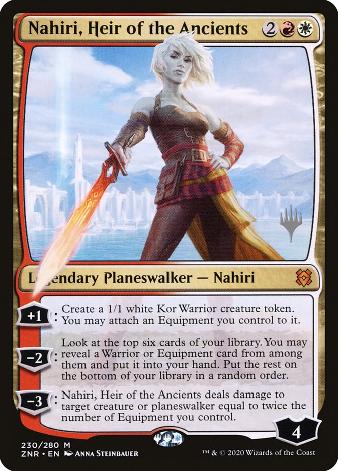 Nahiri, Heir of the Ancients (Promo Pack) [Zendikar Rising Promos] | Impulse Games and Hobbies